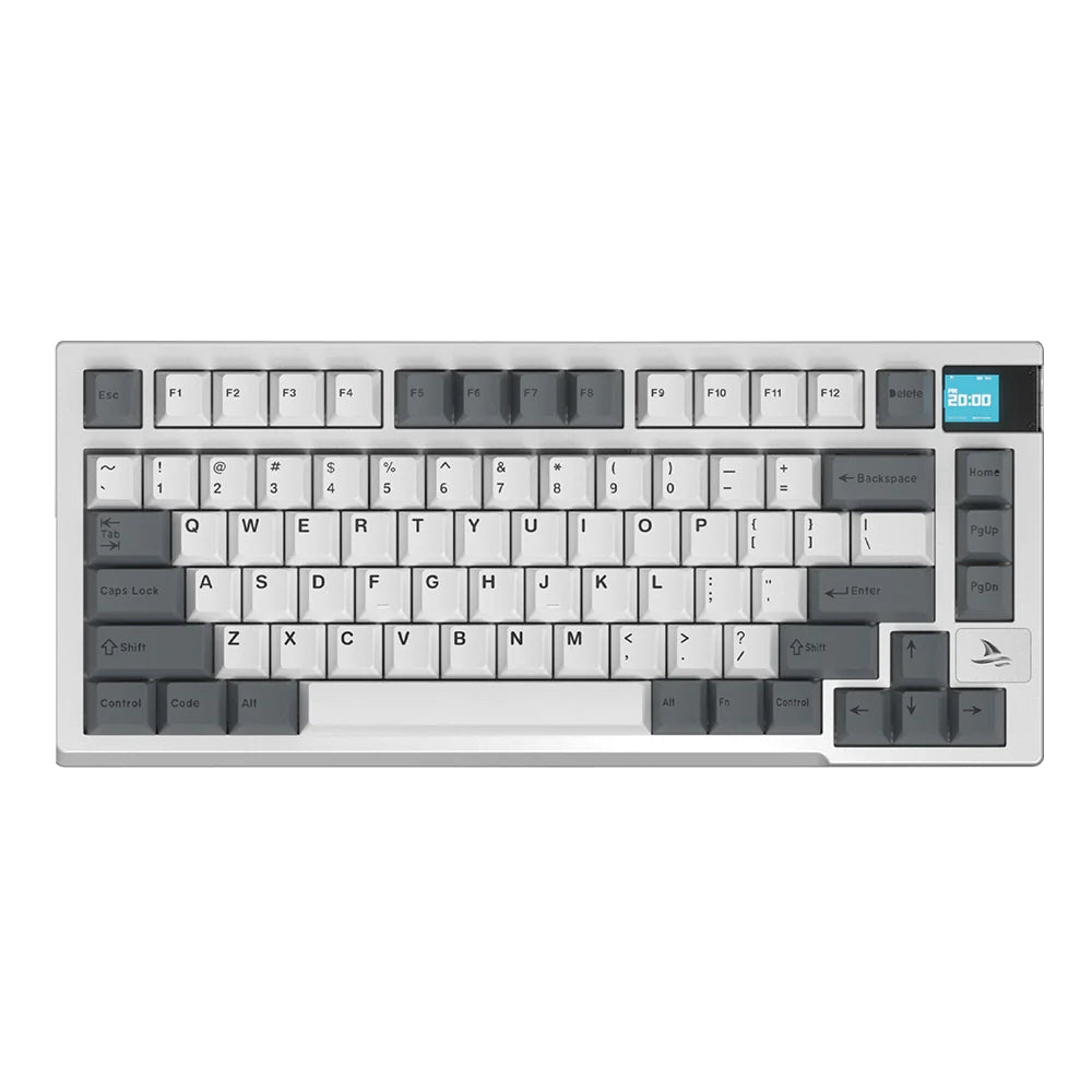 Darmoshark K8 Trio-Mode Mekanik RGB Gaming Klavye TFT Ekranlı