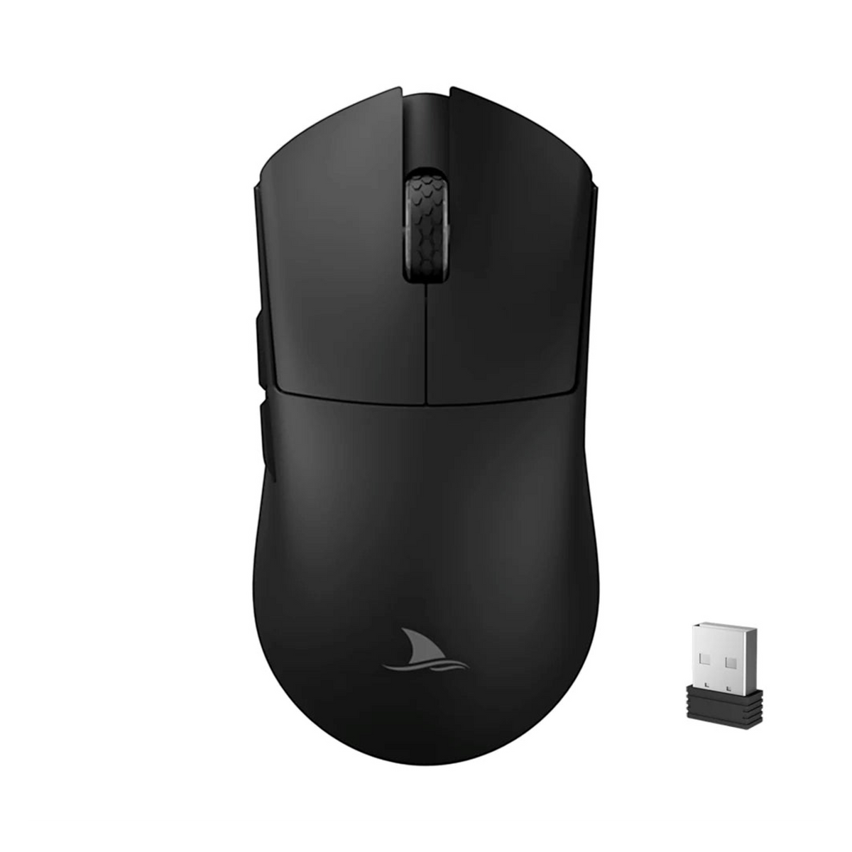 Oyuncu Baykuş Darmoshark M3V2 siyah kablosuz 8K oyuncu faresi ve USB alıcısı