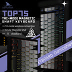 Darmoshark TOP75 HE Trio-Mode Manyetik Switch RGB Gaming Klavye