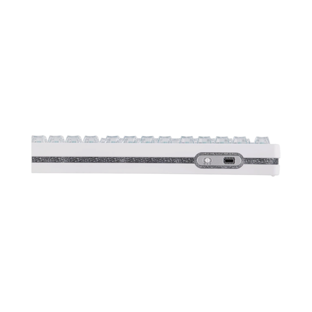 Oyuncu Baykuş EPOMAKER HE75 V2 manyetik switch klavyenin arka bağlantı portu ve anahtar detayları