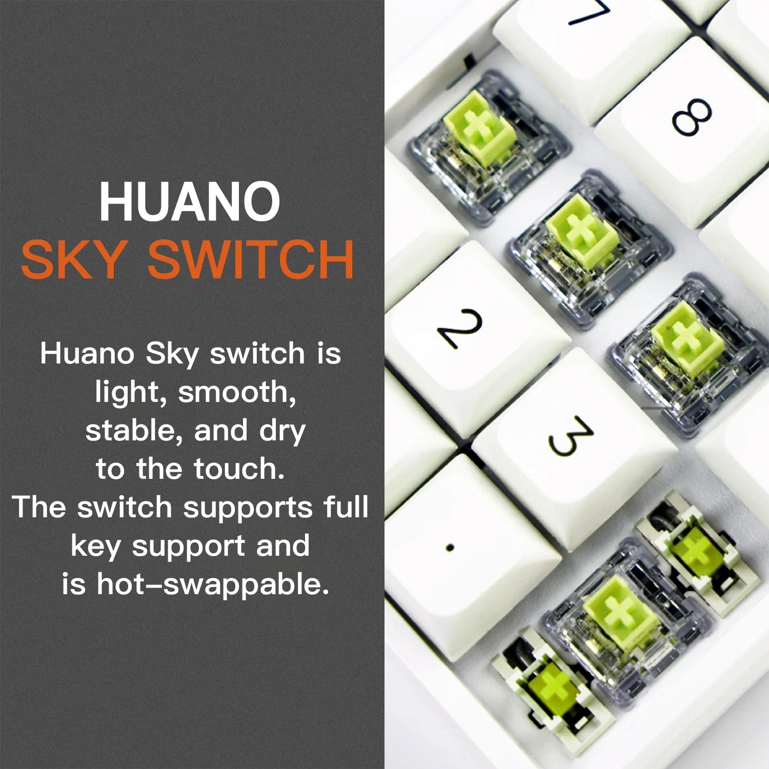 Darmoshark K3 Pro Trio-Mode Mekanik RGB Gaming Keypad