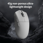 Oyuncu Baykuş Darmoshark M3XS PRO ultra hafif beyaz kablosuz oyuncu faresi