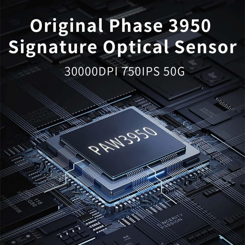 Oyuncu Baykuş Darmoshark M3XS PRO oyun faresi için yüksek performanslı PixArt PAW3950 optik sensör çipi