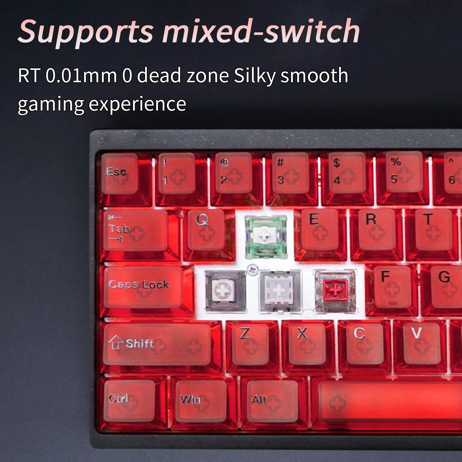 Darmoshark KT68 MAX HE Manyetik Switch 8K RGB Gaming Klavye