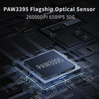 Darmoshark M3V2 Trio-Mode 8K Gaming Mouse