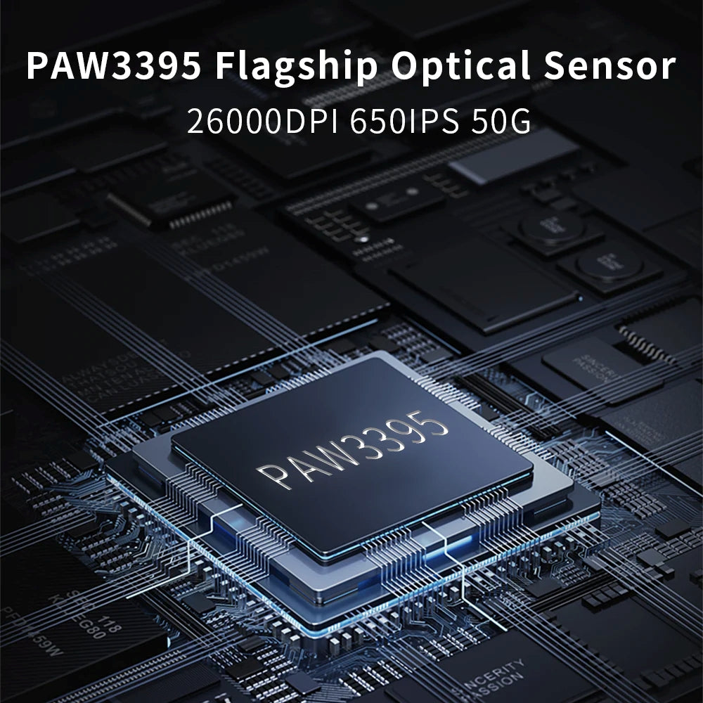 Darmoshark M3V2 Trio-Mode 8K Gaming Mouse