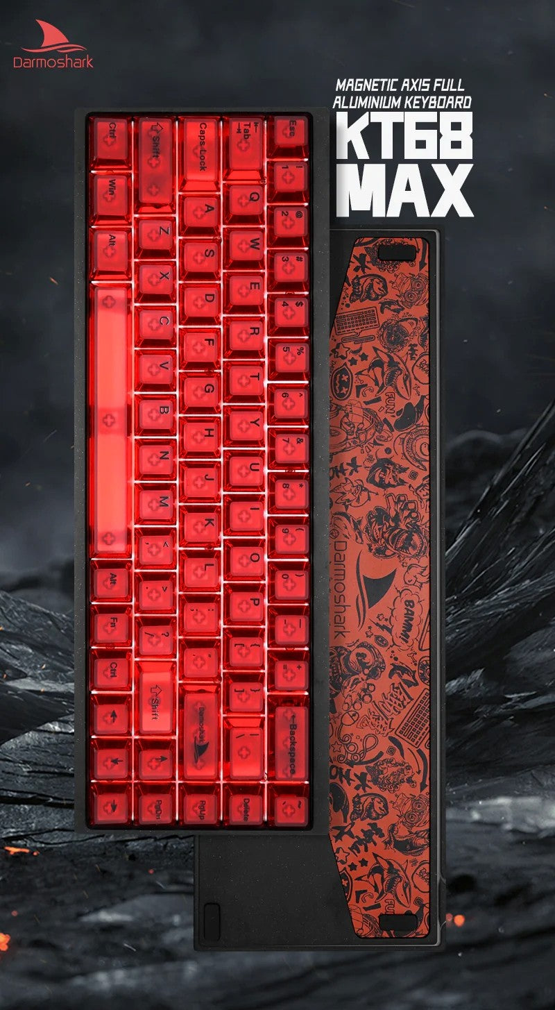 Darmoshark KT68 MAX HE Manyetik Switch 8K RGB Gaming Klavye