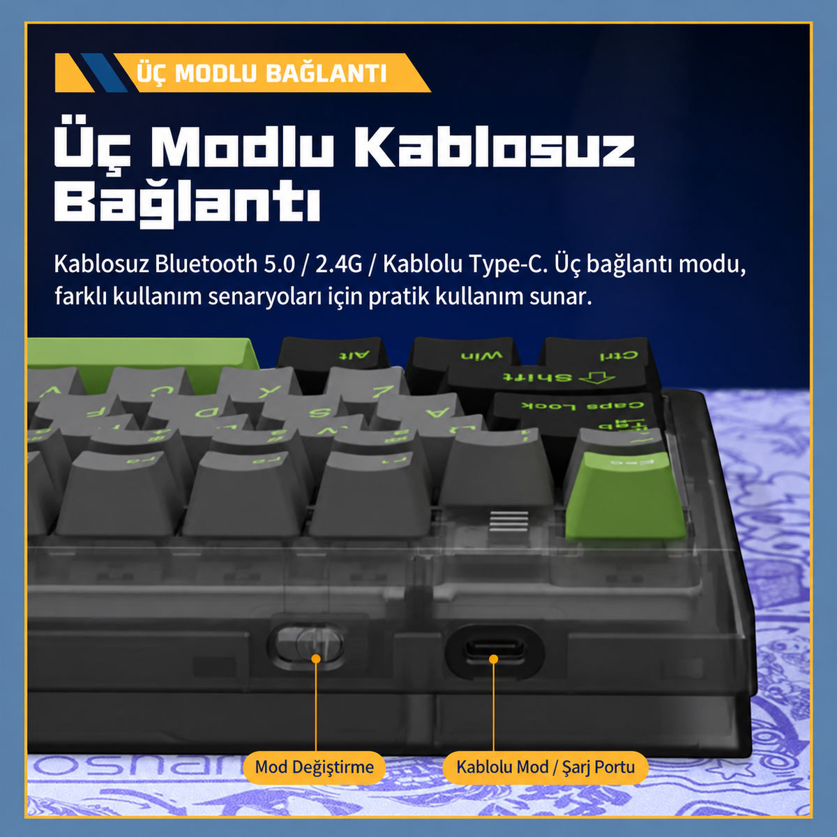 Üç Modlu Bağlantı
