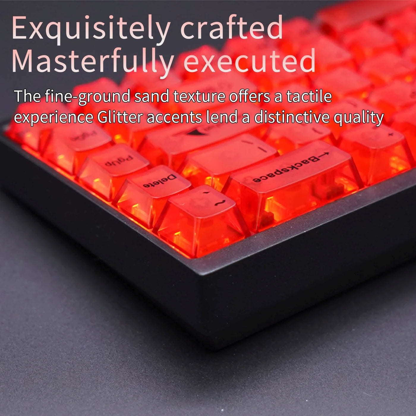 Şeffaf Keycap ve Premium Doku