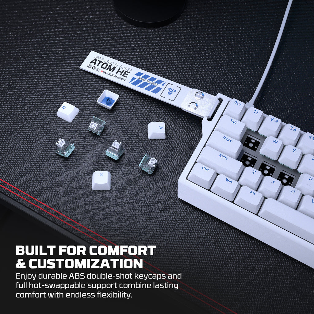 Fantech Atom HE68 Manyetik Switch 8K Gaming Klavye