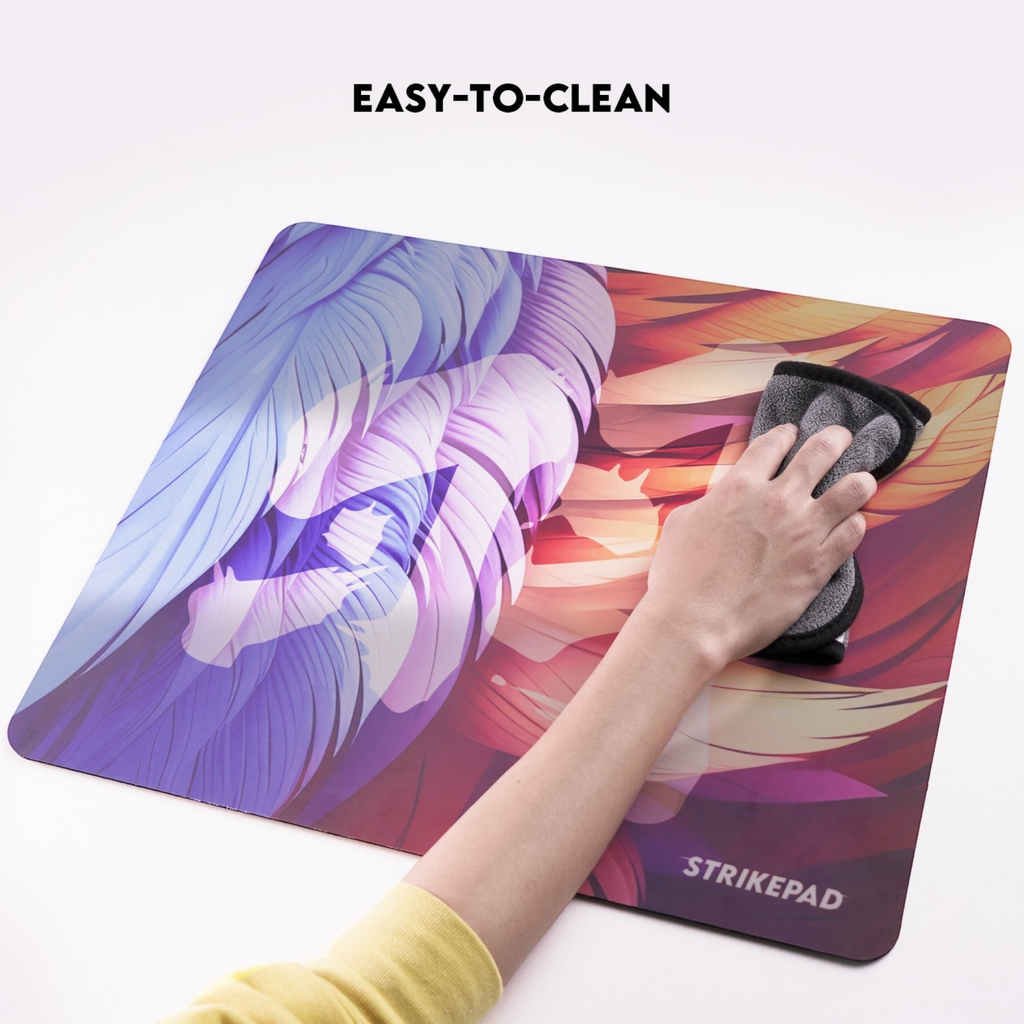 Oyuncu Baykuş Fantech Strikepad fiberglass yüzeyli, renkli desenli, temizlenmesi kolay oyuncu mousepad
