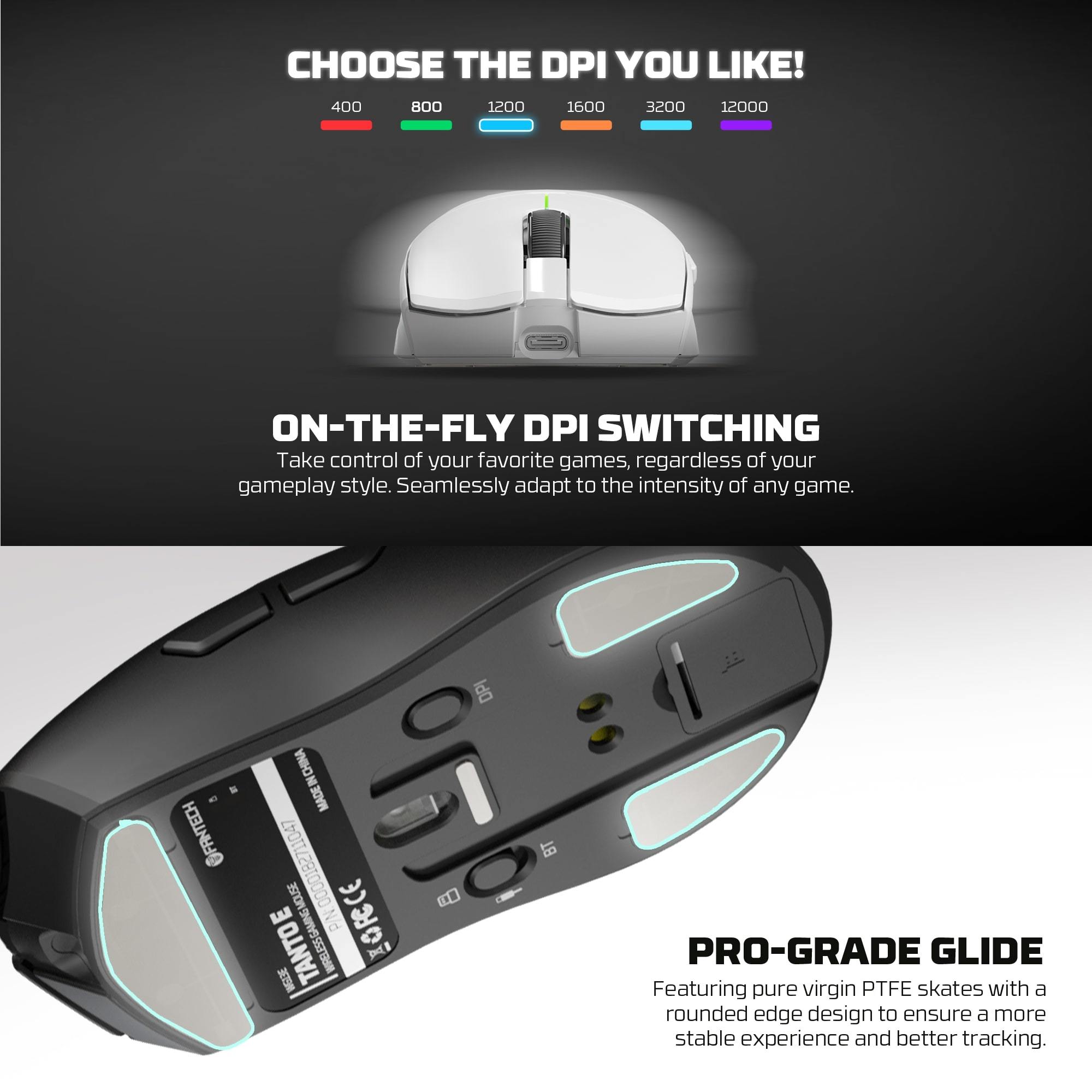 Fantech Tanto E Kablosuz Gaming Mouse