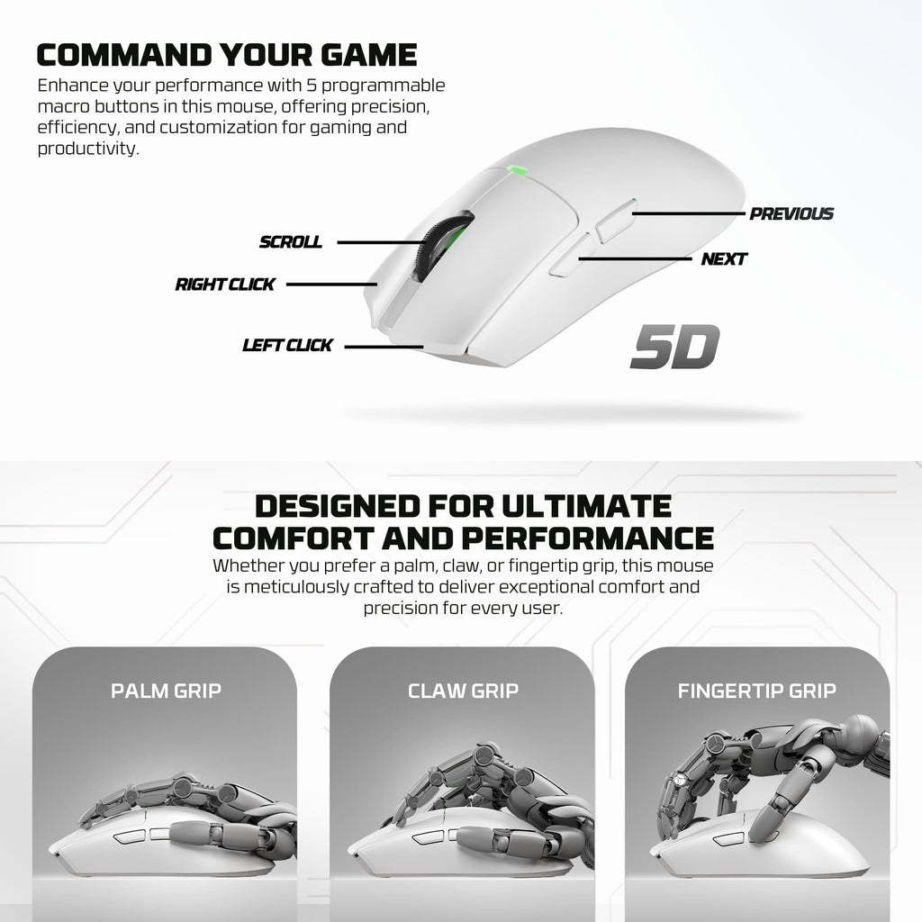 Fantech Tanto E Kablosuz Gaming Mouse