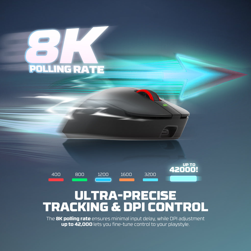 Fantech Yari Pro 8K Kablosuz Gaming Mouse