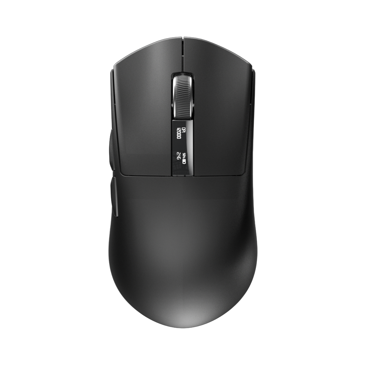 Oyuncu Baykuş Furycube G9 PRO siyah kablosuz oyuncu faresi, OLED ekranlı ve hafif ergonomik tasarımlı