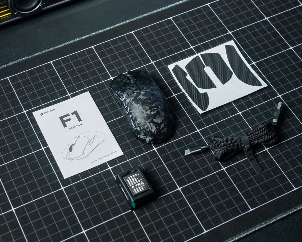 Furycube F1 Kablosuz Gaming Mouse