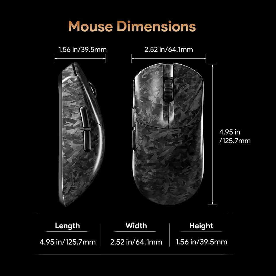 Furycube F1 Kablosuz Gaming Mouse