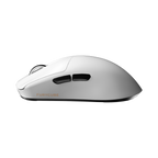 Oyuncu Baykuş Furycube G13 PRO beyaz kablosuz gaming mouse, yan profil görünümü