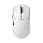Oyuncu Baykuş Furycube G13 PRO beyaz kablosuz hafif gaming mouse, üstten görünüm