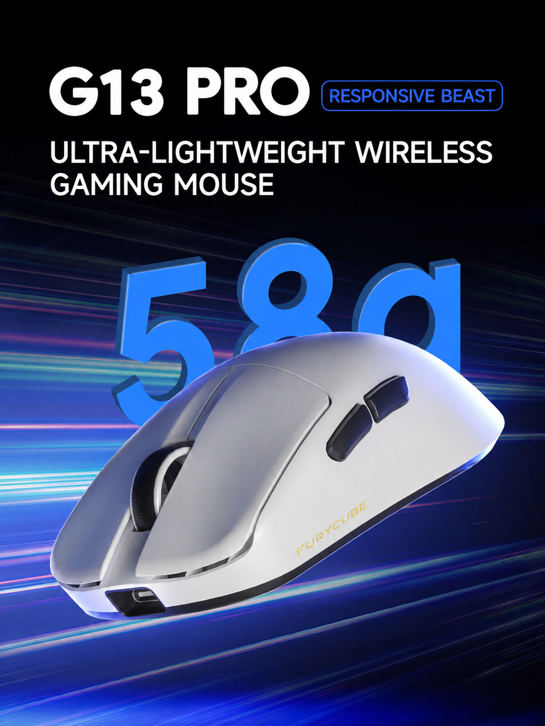 58g Ultra Hafif Tasarım