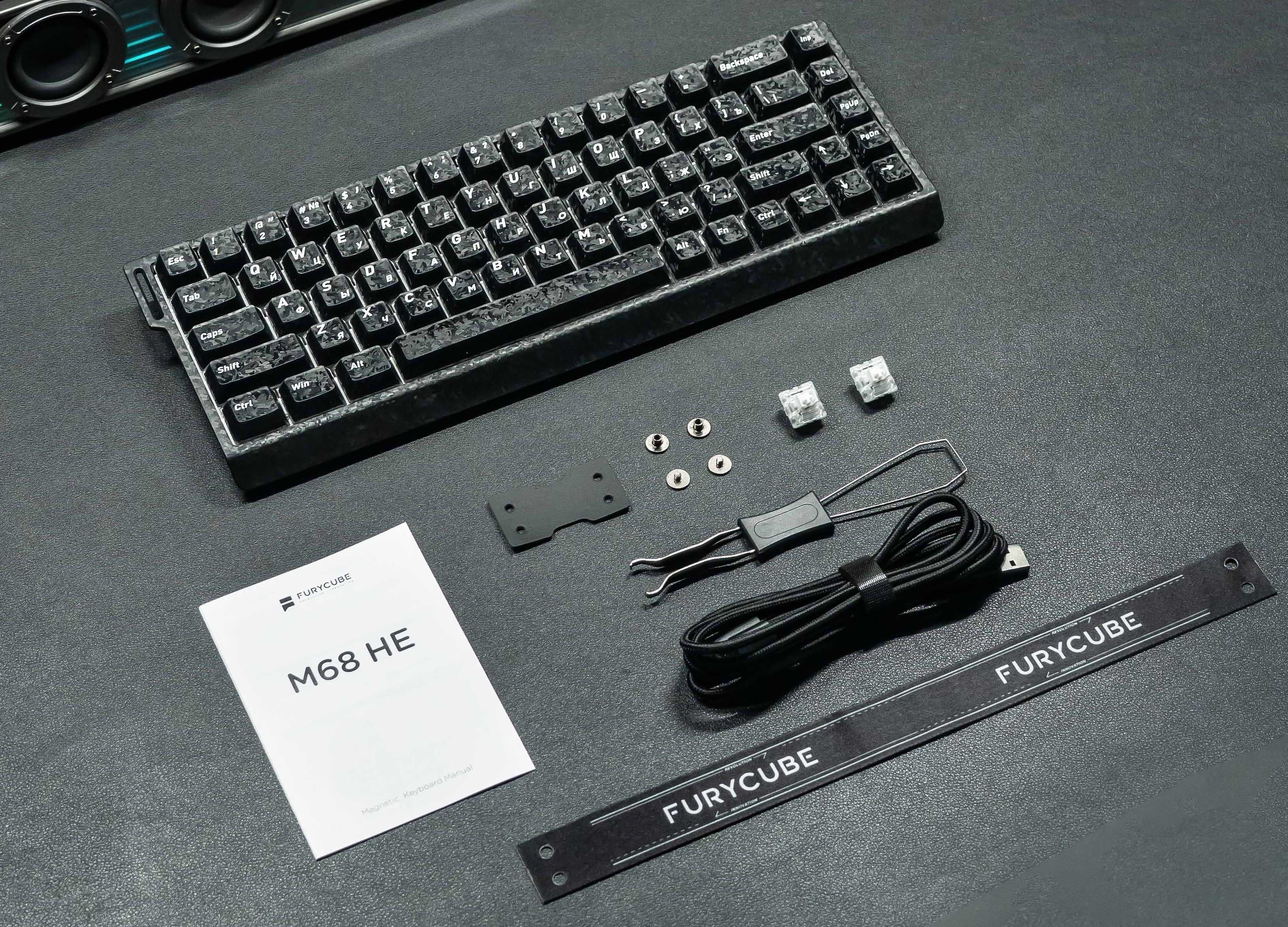 Furycube M68HE V2 Manyetik Switch 8K Gaming Klavye