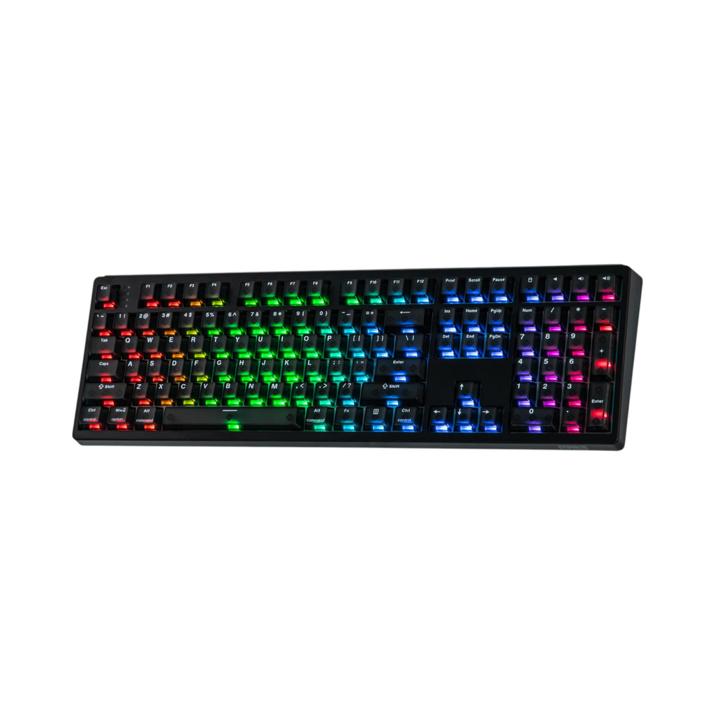 Oyuncu Baykuş Epomaker HE108 RGB aydınlatmalı, Hall Effect anahtarlı tam boyutlu mekanik oyuncu klavyesi