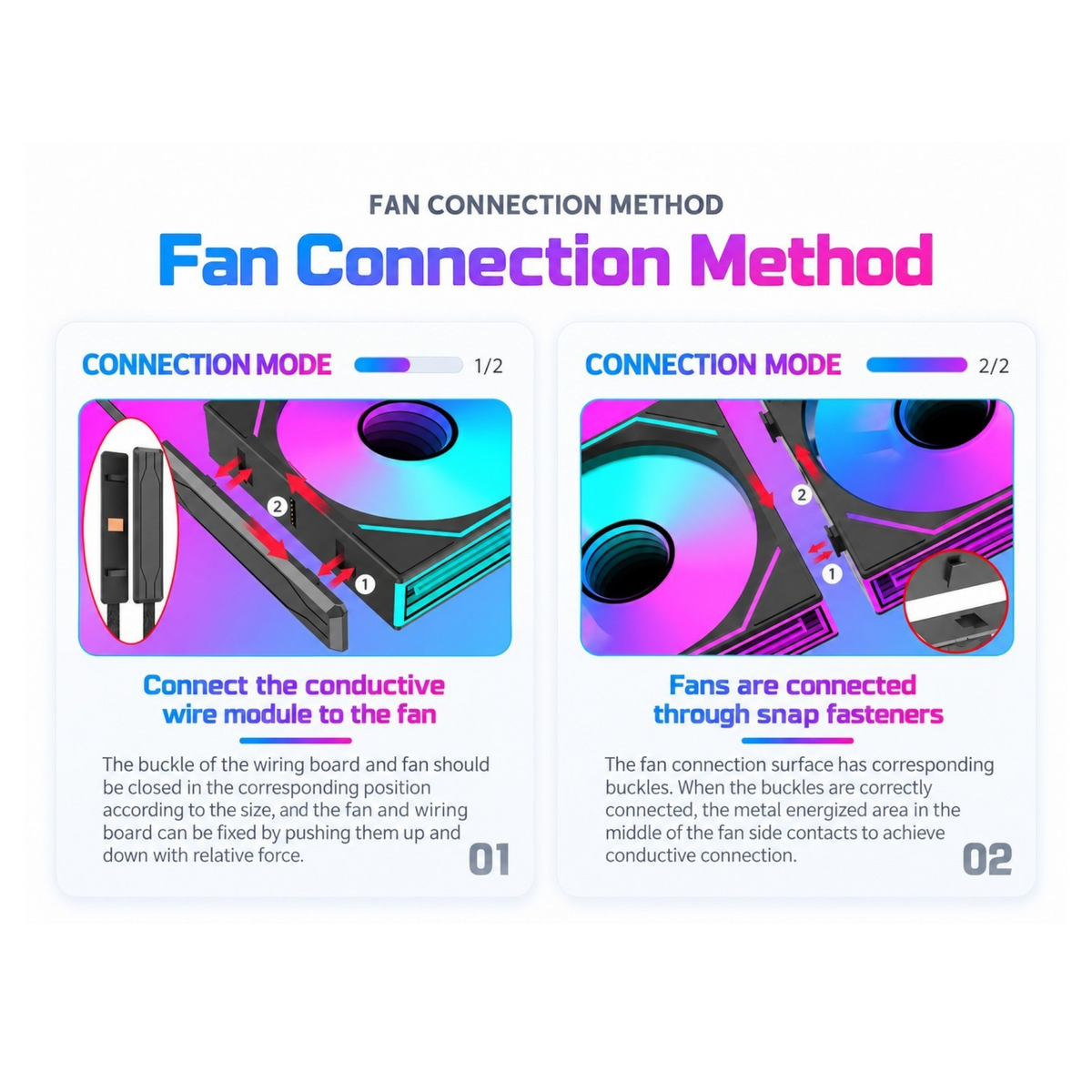 Oyuncu Baykuş LOVINGCOOL RGB bilgisayar kasa fanı için geçmeli bağlantı ve kablo modülü kurulum şeması