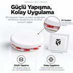 Oyuncu Baykuş Unusual Way Sports Magic Ice beyaz PTFE dot mouse skatez seti ve temizleme mendili