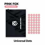 Oyuncu Baykuş Unusual Way Sports Pink Fox pembe PTFE mouse skate seti ve siyah ürün kutusu