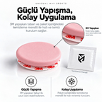 Oyuncu Baykuş Unusual Way Sports Pink Fox pembe PTFE mouse skate seti ve temizleme mendili