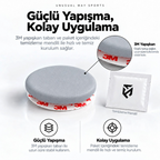 Oyuncu Baykuş Unusual Way Sports Silver Fox gri PTFE mouse skate seti ve temizleme mendili